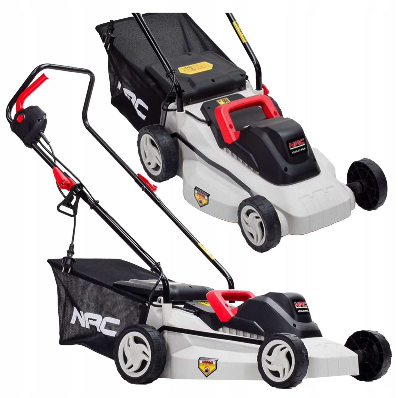 Ľahká Elektrická Kosačka Nac 1500W 28L 37CM Kosenie Na Okrajoch