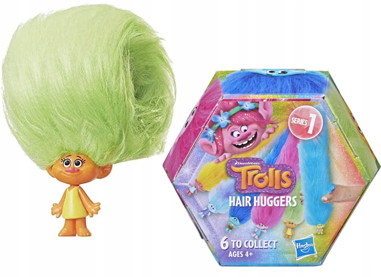 

Trolls puchata figurka Hair Huggers E5117 Seria 1