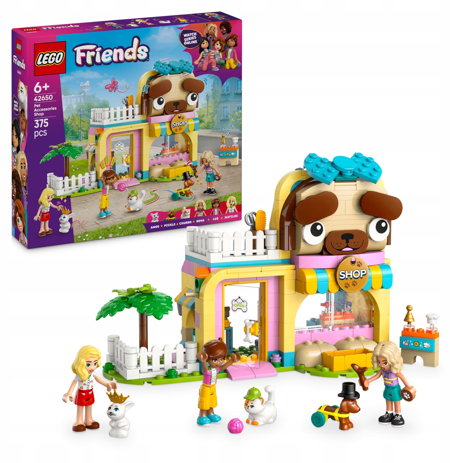 Lego Friends 42650 Obchod s doplňky pro mazlíčky