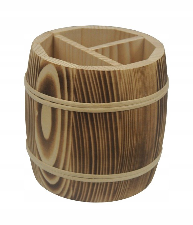 

Drewniany Organizer Na Sztućce Gadżety Kuchenne