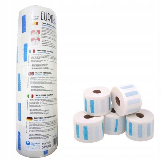 

Kolnierzyki fryzjerskie białe 100 szt