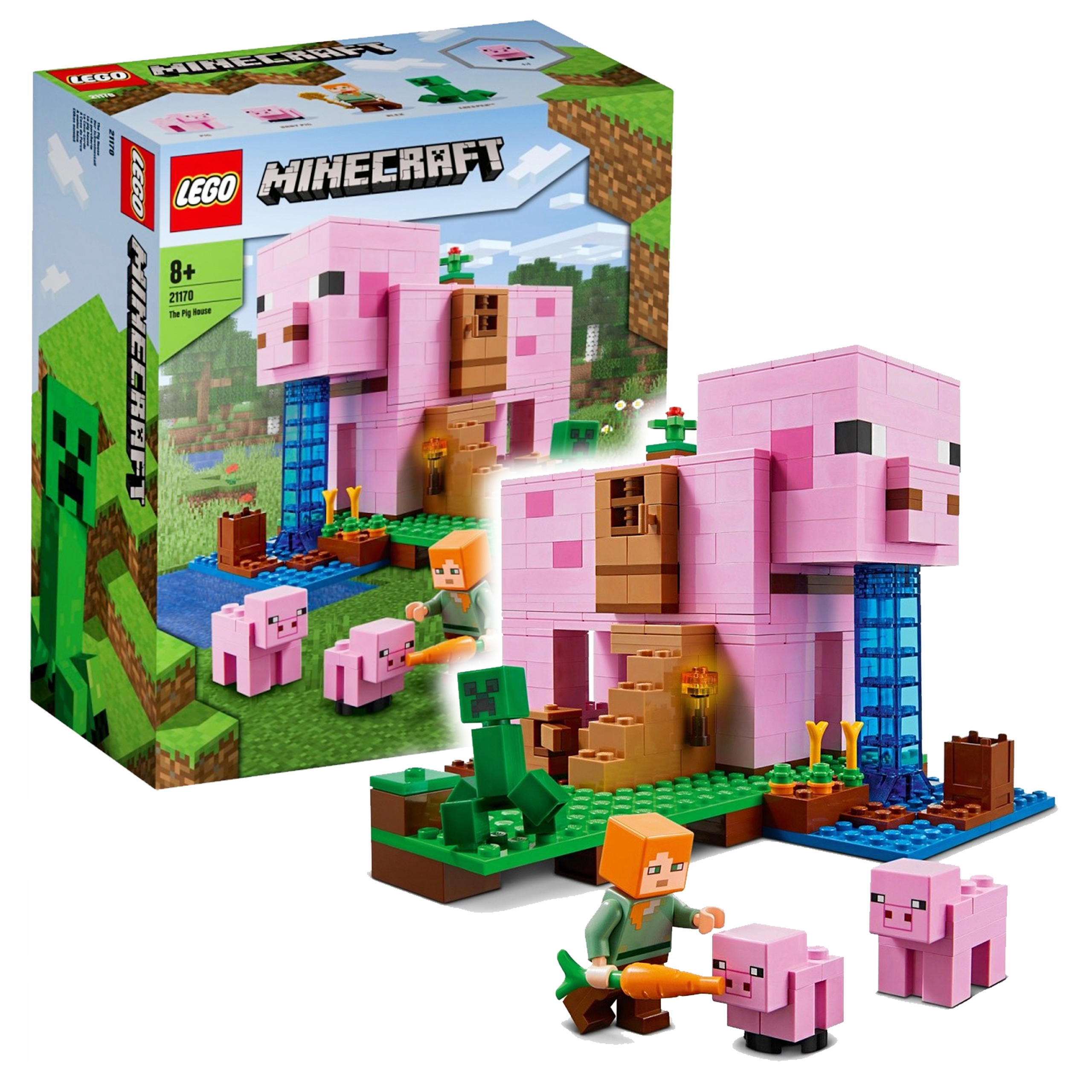 

Klocki Lego Minecraft Dom świni Maincraft Świnia