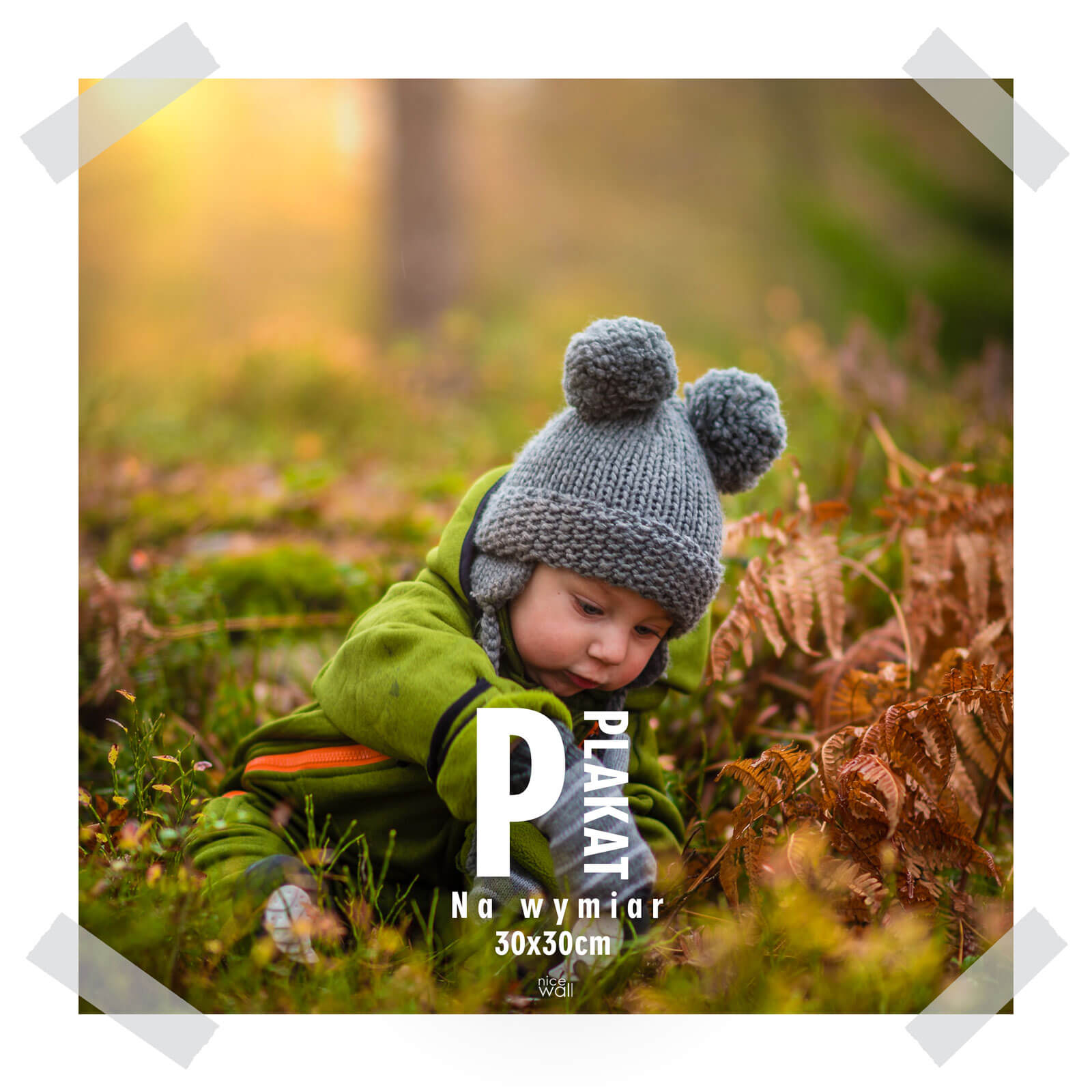 

Plakat na wymiar 30x30 cm Fotoplakat ze zdjęcia