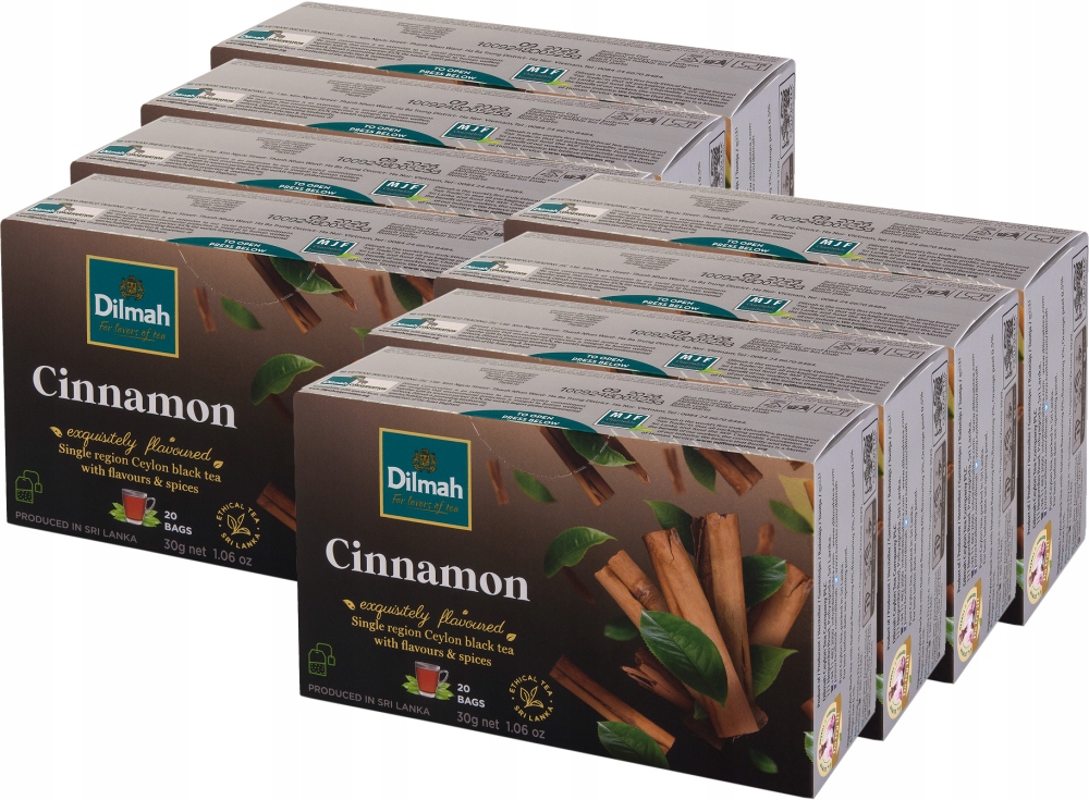 Dilmah Cinnamon Ex20 herbata z zawieszką x8
