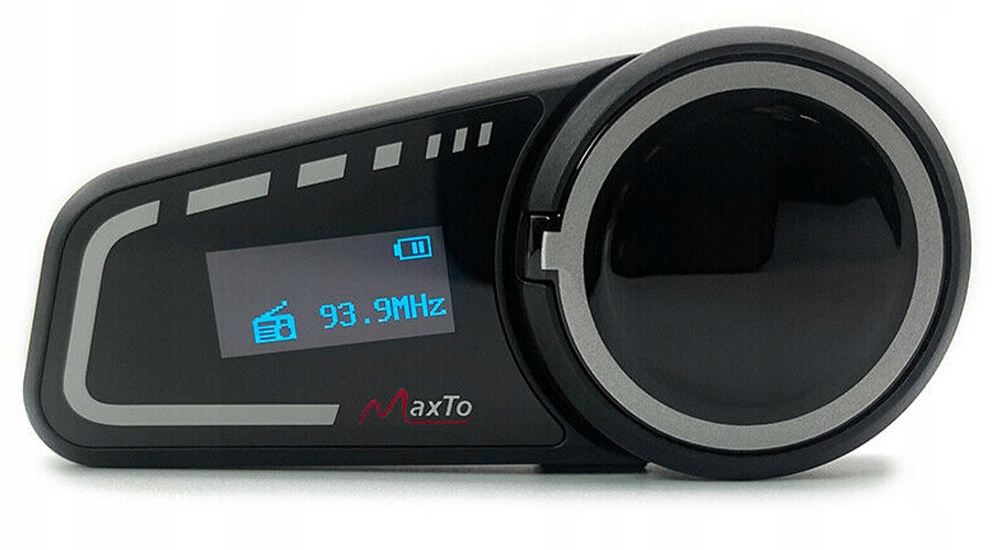 Interkom Bluetooth MaxTo M2C DO 6 KASKOW LCD Number of Sets for 1 helmet