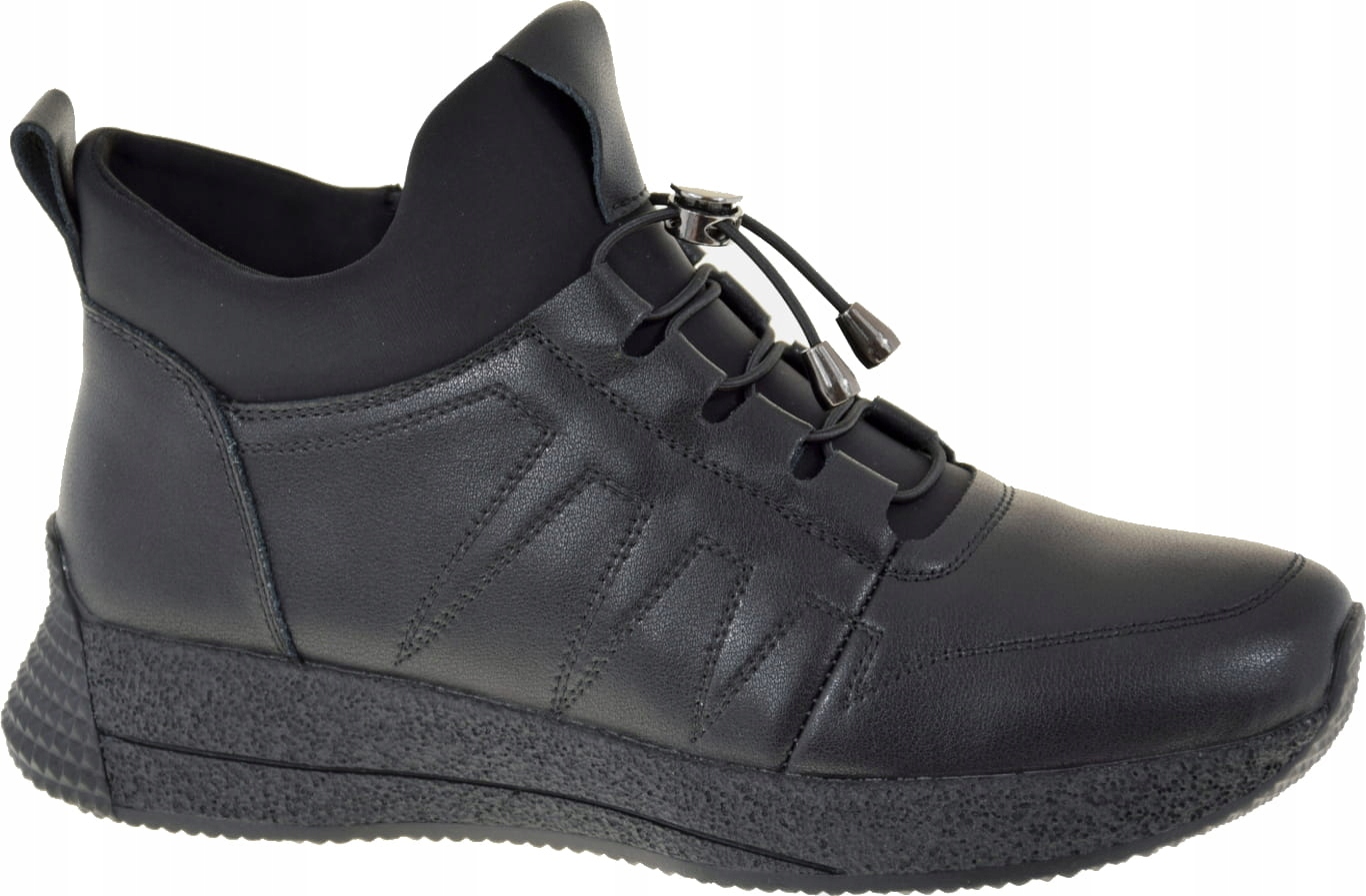 Dámské Kožené Kotníkové Kotníkové Boty Artiker 55C0041 Černé S Vyztípkáním, Nové, Vel. 37