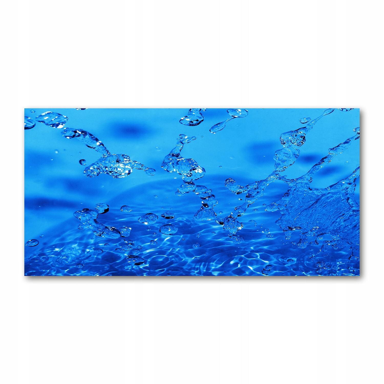 

Foto obraz na szkle akrylowym Krople wody 120X60cm