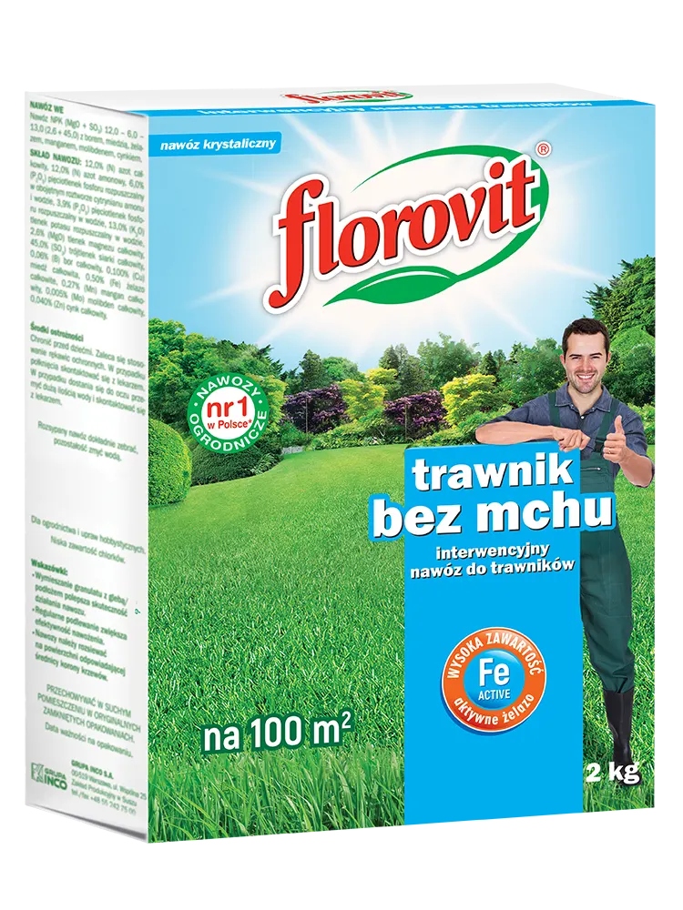 

Florovit antymech nawóz do trawy 2kg