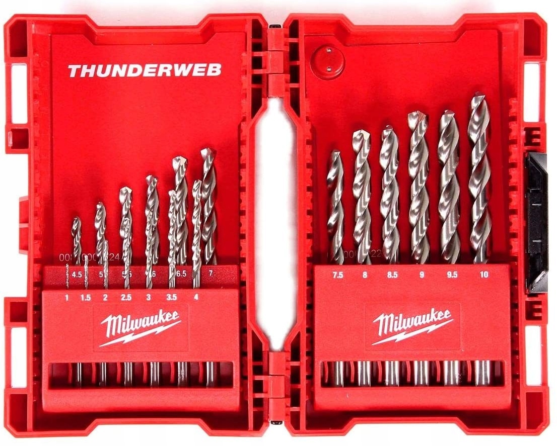 

Milwaukee Zestaw Wierteł Do Metal Thunderweb Hss-g
