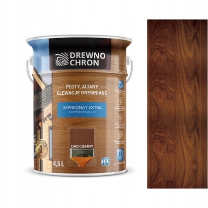 

Drewnochron Impregnat Extra 4,5L Dąb Ciemny