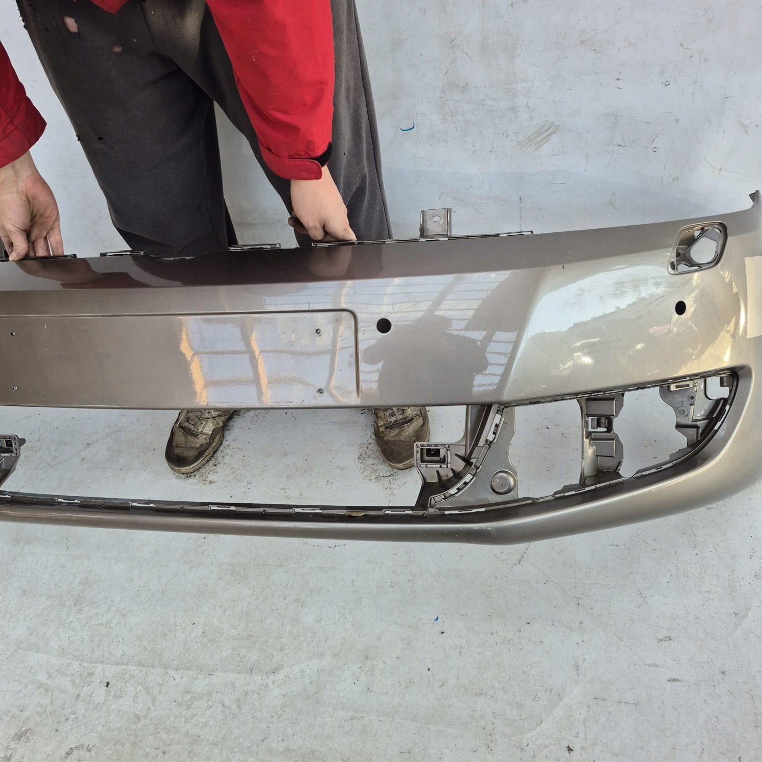 VW GOLF plus LIFT 09-14 bumper front front washer 6XPDC