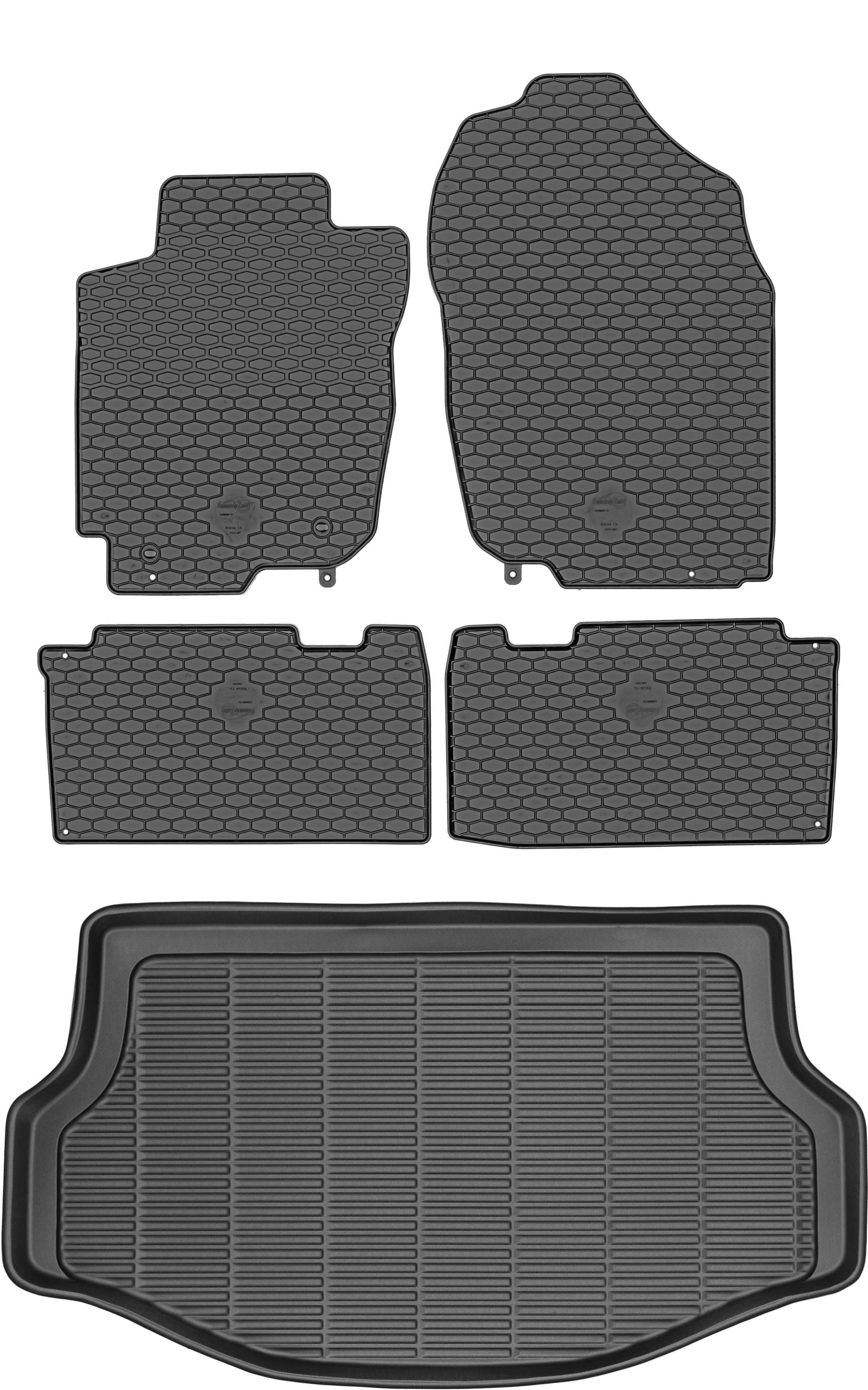 Toyota RAV4 Suv od roku 2016-2018 Set Koberce batožinový priestor