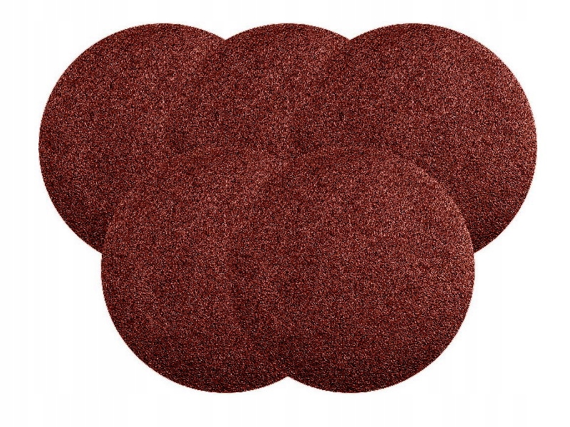 Krążki Ścierne Z Rzepem 125mm P120 5 sztuk