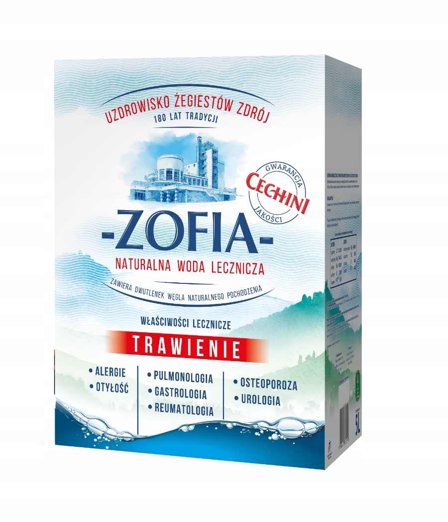 Woda Lecznicza CECHINI Zofia 5l