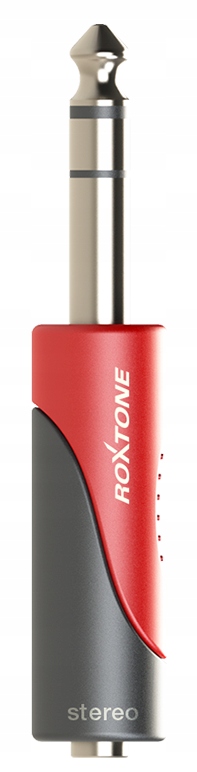 

Adapter Roxtone Gn. Mini Jack 3,5 Wtyk Jack 6,3mm