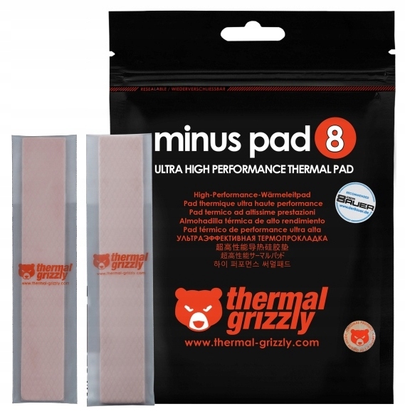 Thermal Grizzly Minus Pad 8 120 x 20 x 1 mm 2szt.