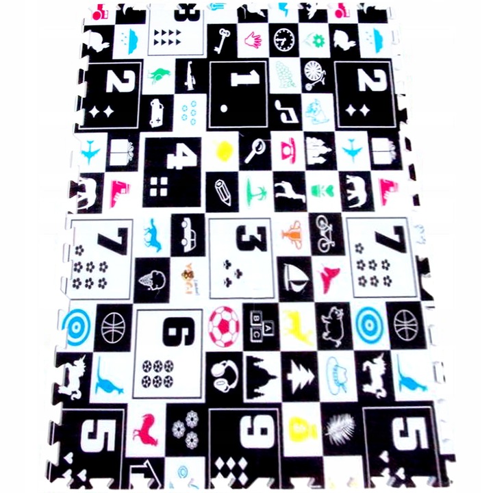 

Puzzle Piankowe Duża Mata Edukacyjna 180 X 120 CM