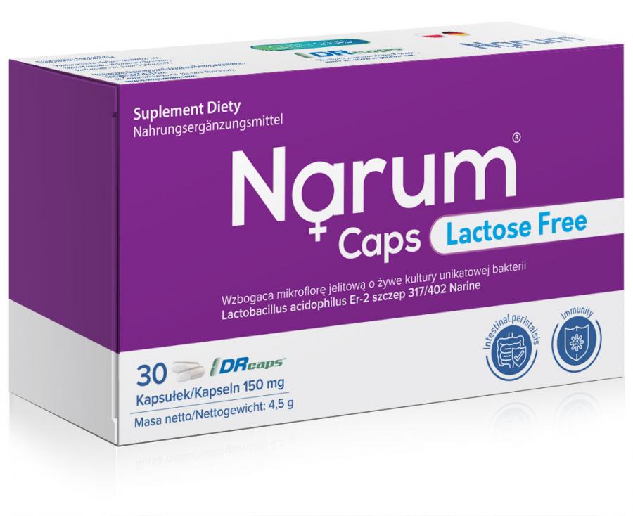 Suplement diety Vitaway Narum Lactose Free kapsułki 30 szt.