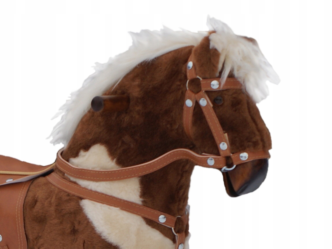 NOWOŚĆ DUŻY KOŃ NA BIEGUNACH Z RŻENIEM SIOUX