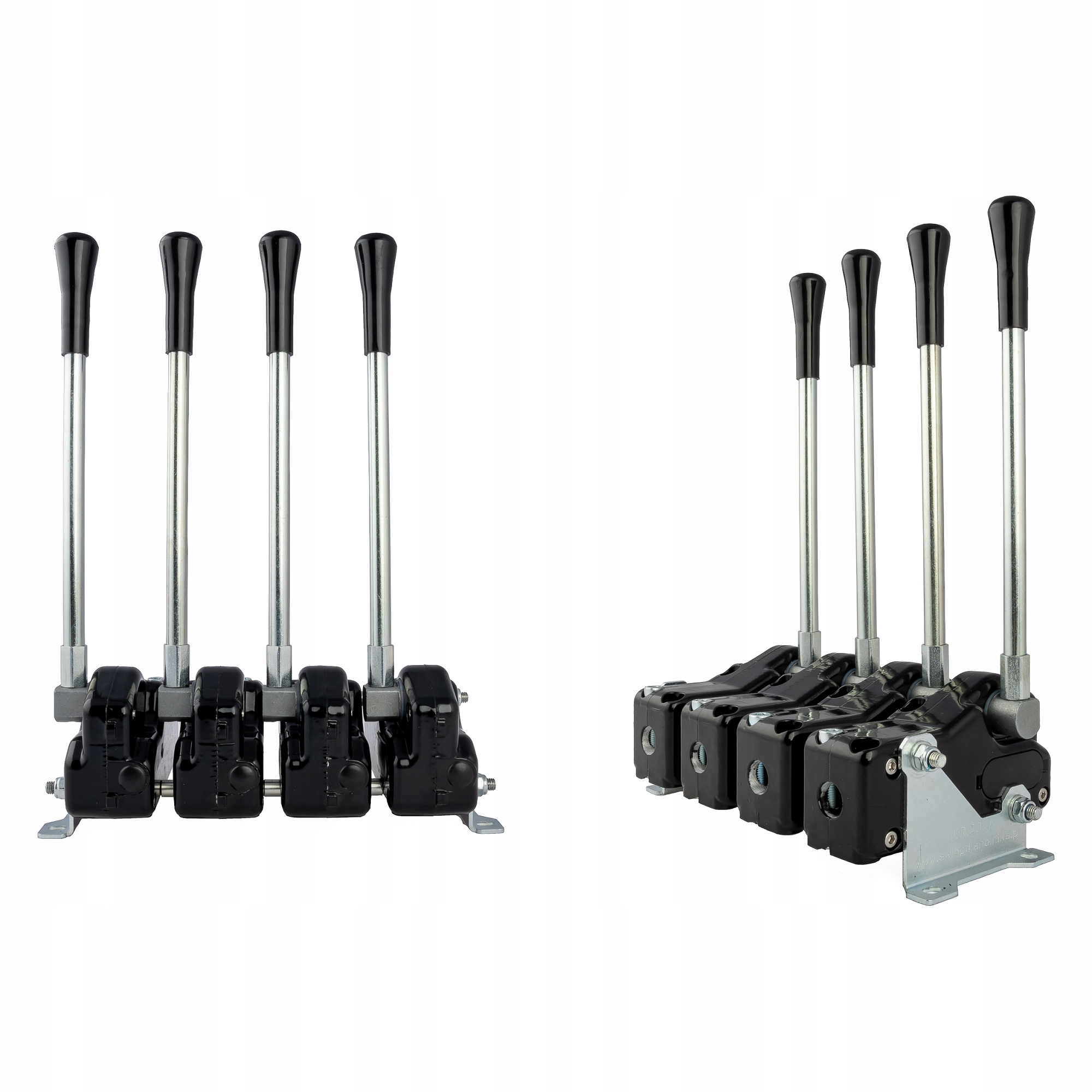 A1.15.00.024 - 4X корпус с рычагом для троса + крепление