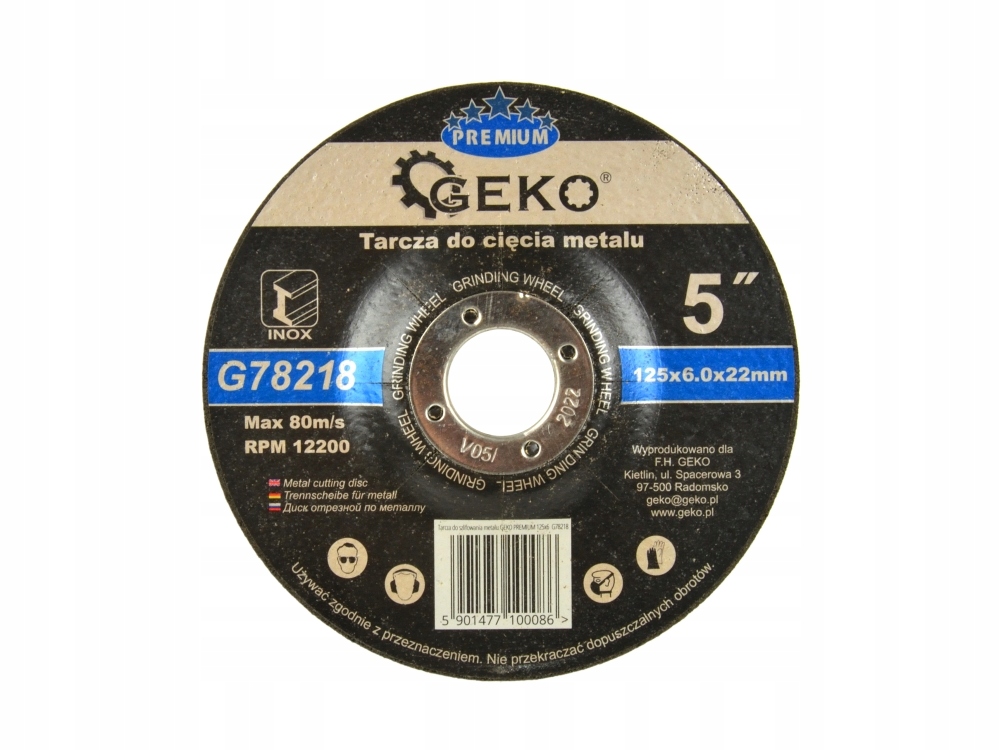 

Tarcza Tarcze Do Szlifowania 125x6 Stali Metalu