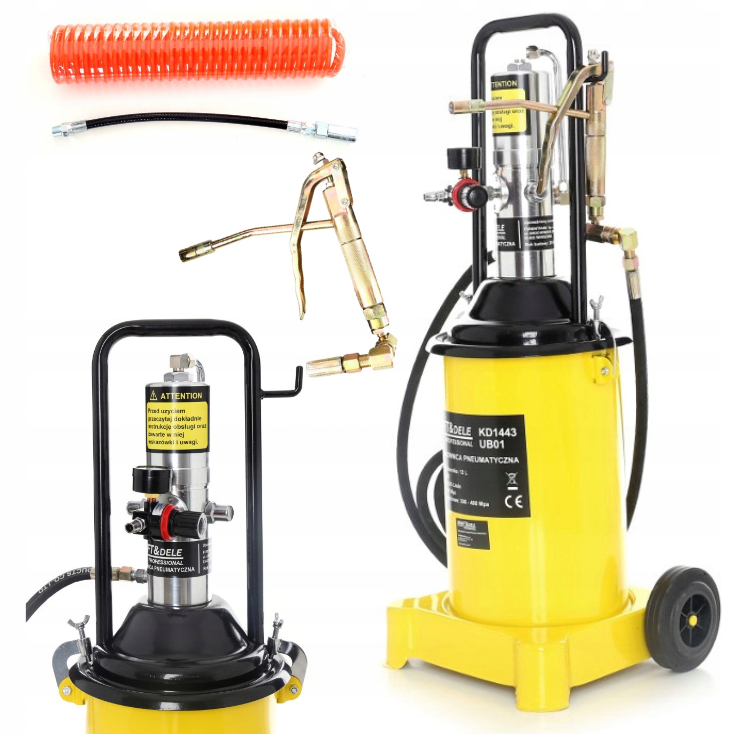 Kraft Smarownica Tawotnica Pneumatyczna 12L Automatyczna Towotnica KD1443