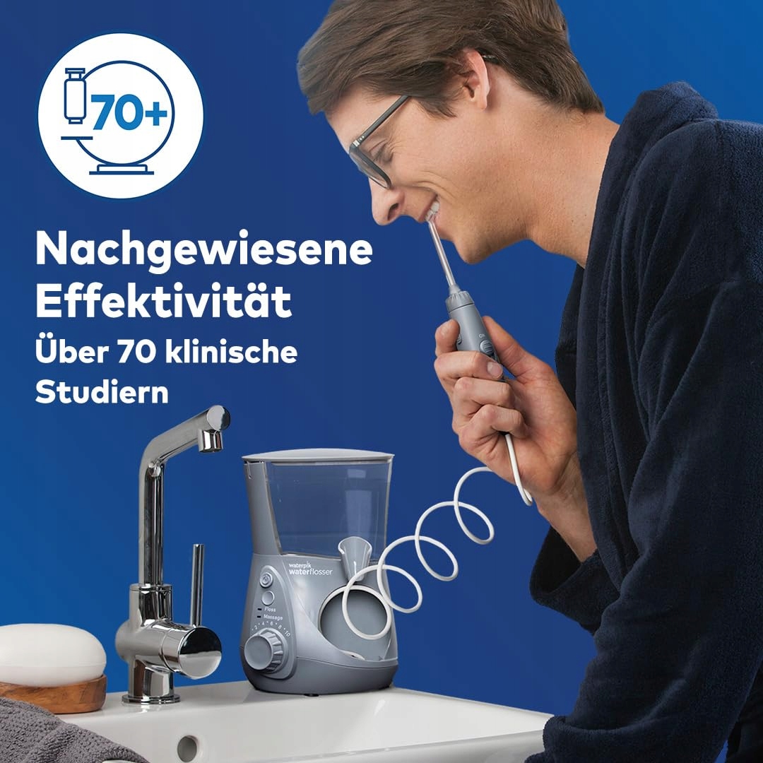 WATERPIK Ultra Professional Irygator Do Zębów 7 Końcówek Szary WP-667EU — miniatura 3