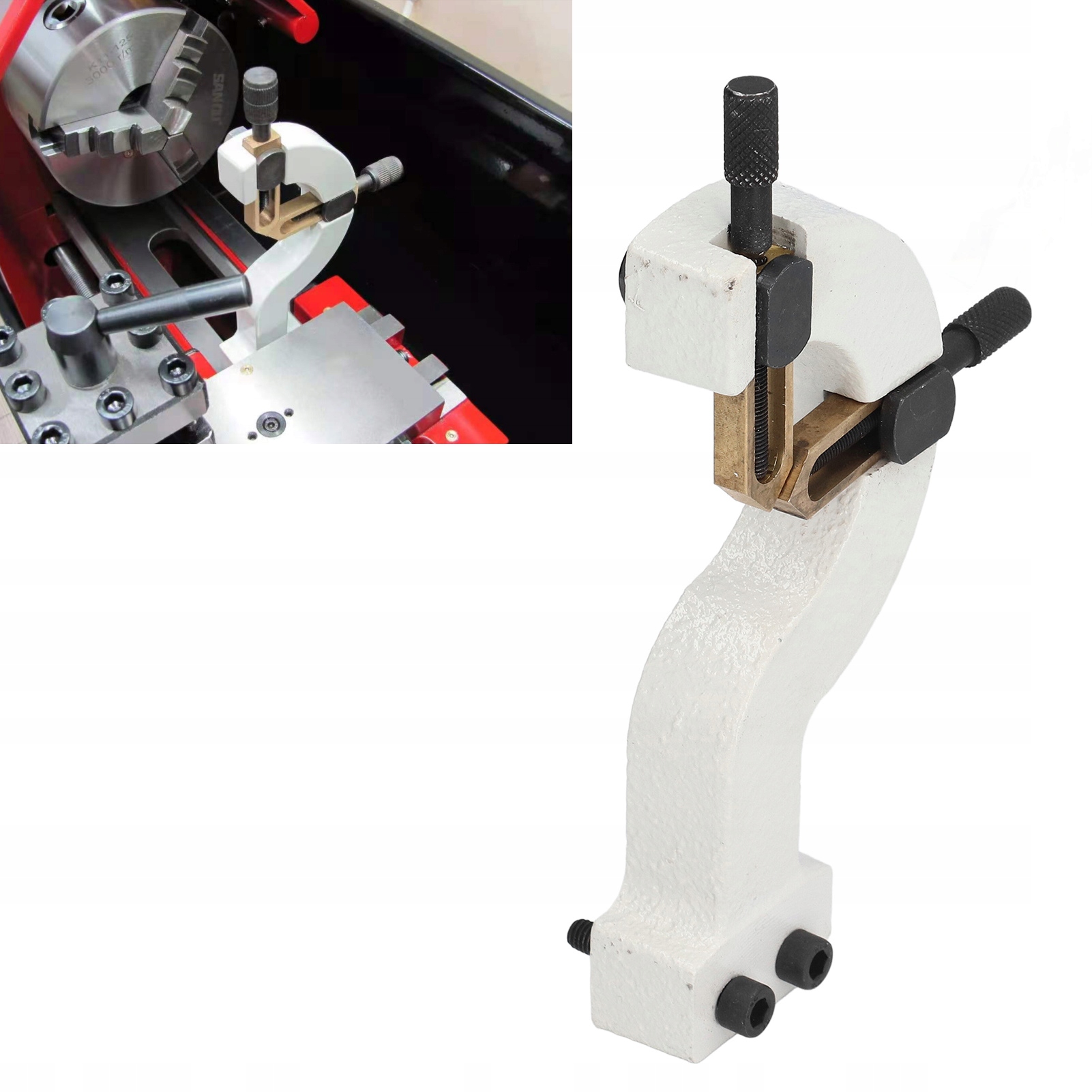 Podtrzymka tokarki ze stałym mocowaniem Akcesoria Model 1012210202711