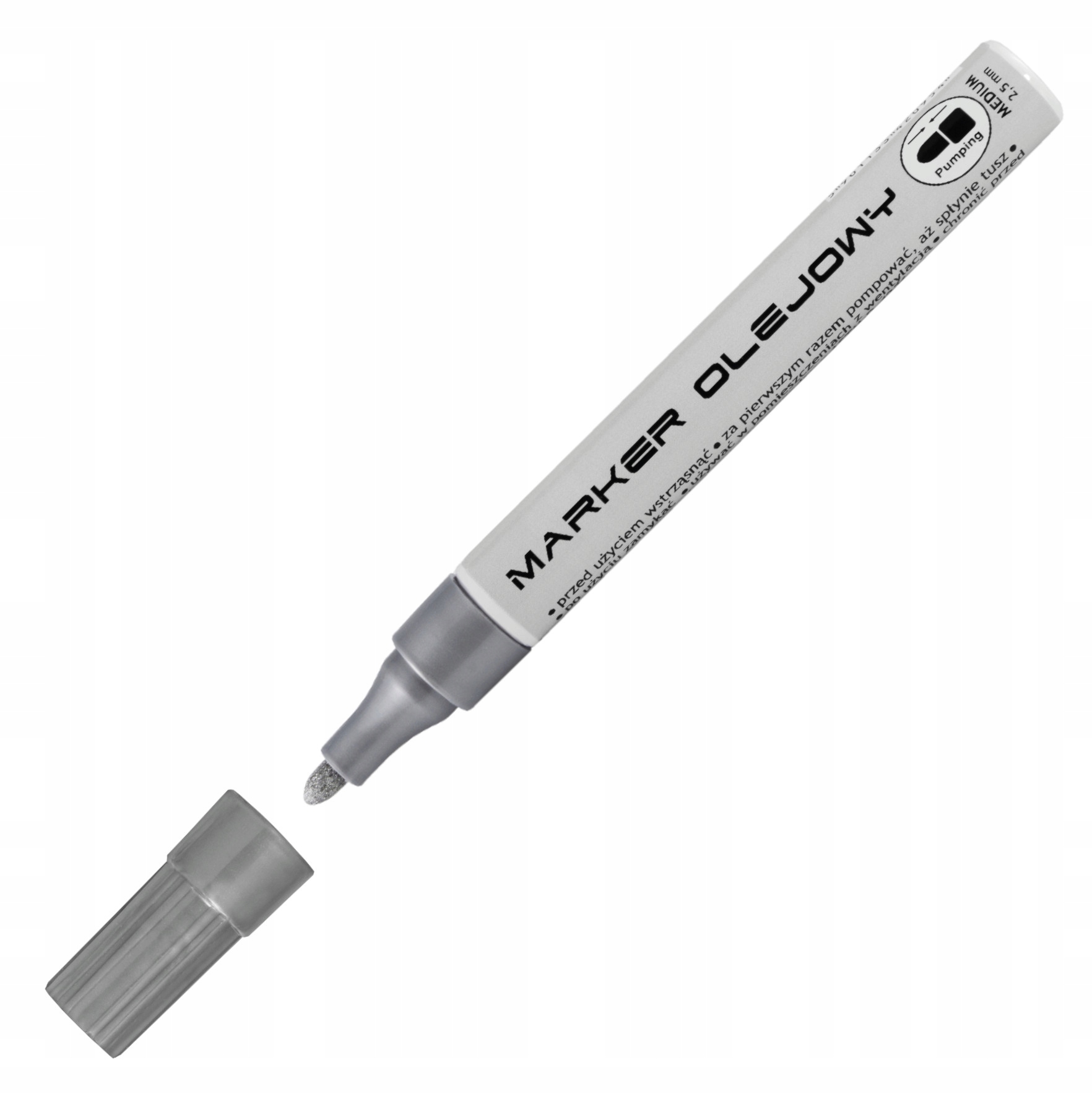 

Marker olejowy Toma Economy 2,5mm srebrny