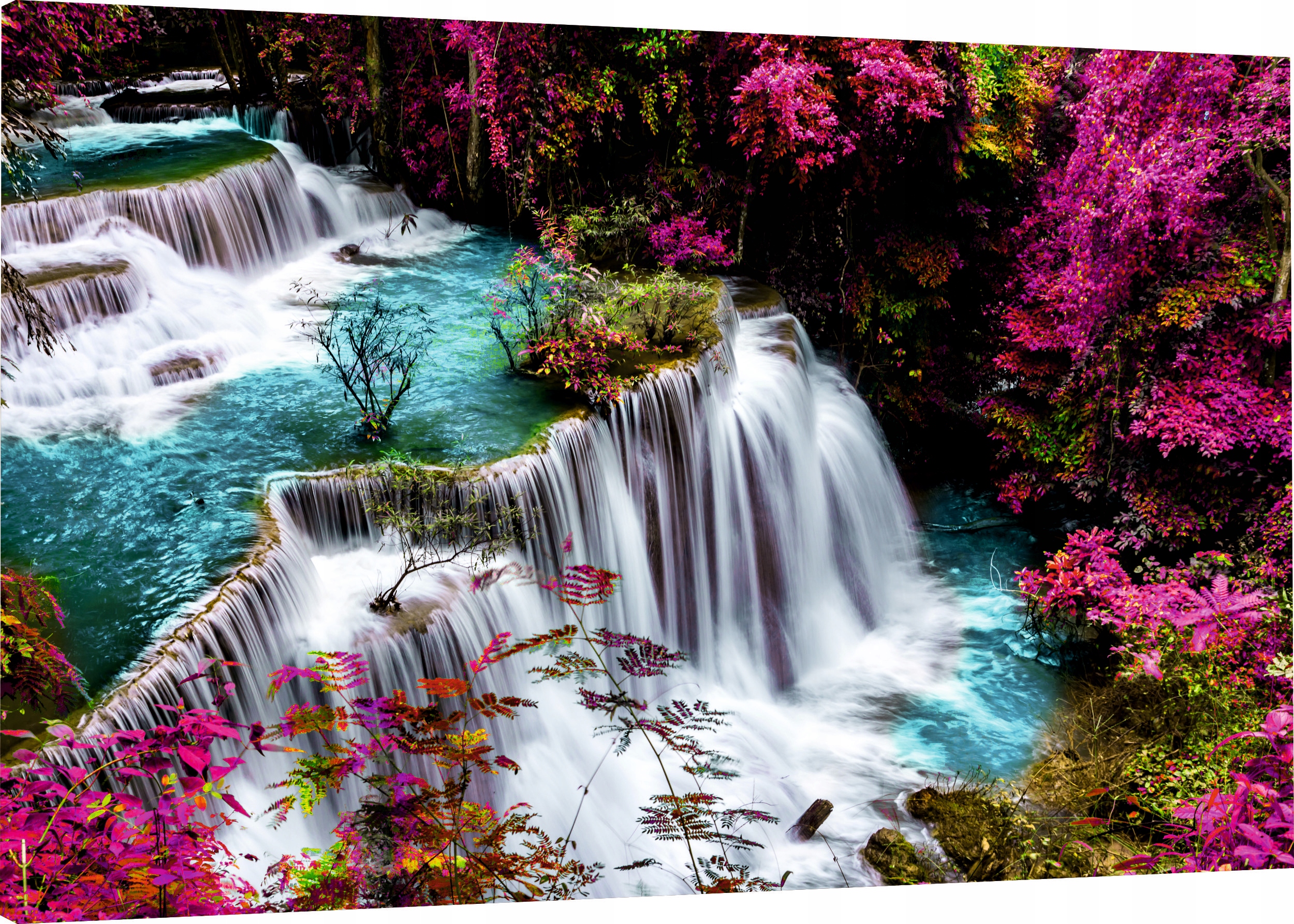 

Obraz Obrazy Na Płótnie wodospad kolorowy 120x80