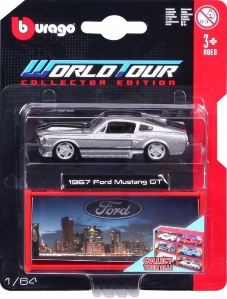 

1967 Ford Mustang Gt autko Collector Bburago 1:64