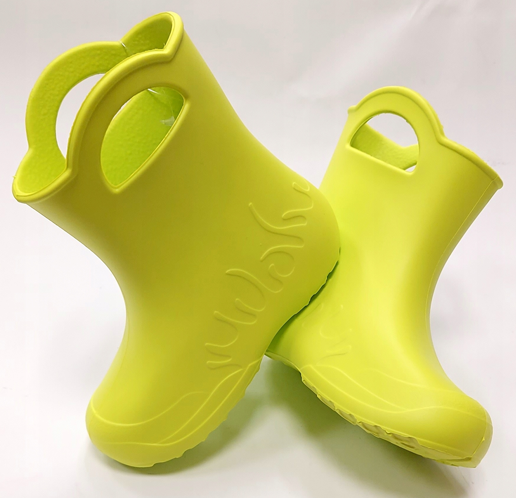 LEKKIE KALOSZE PIANKOWE GUMOWCE Z USZAMI ŻABKI ŻABKA FROG LIMONKA 26-27 Kod producenta ŻABKA LIMONKA