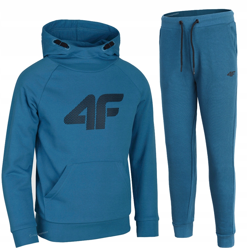 

4F Chłopięcy Dres Komplet Bluza Spodnie 164
