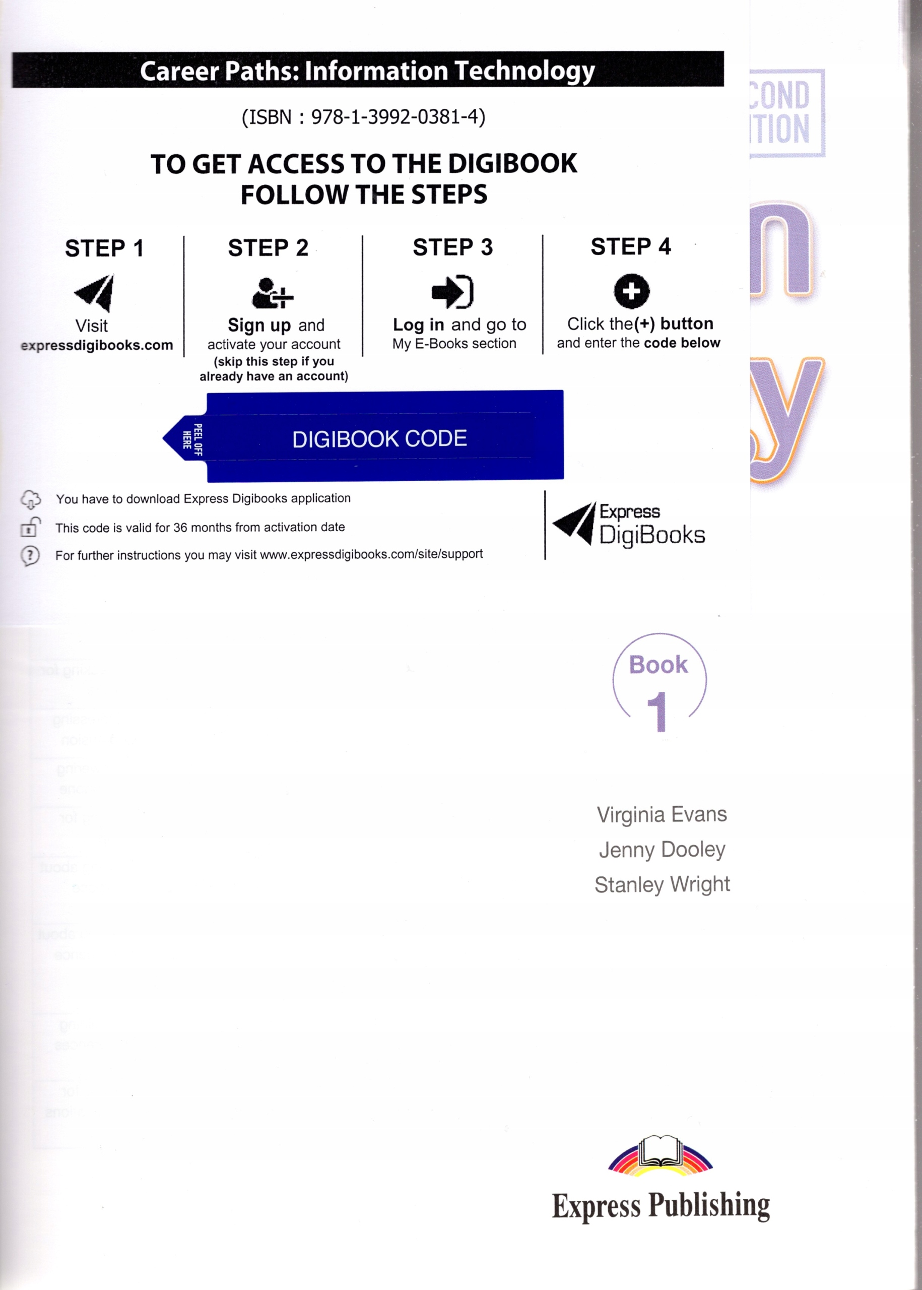 Career Paths Information Technology SB + DigiBook 2nd Editon wyd.2022 Tytuł Information Technology