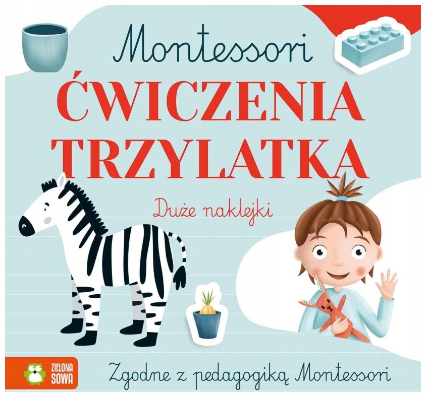 Ćwiczenia trzylatka. Montessori
