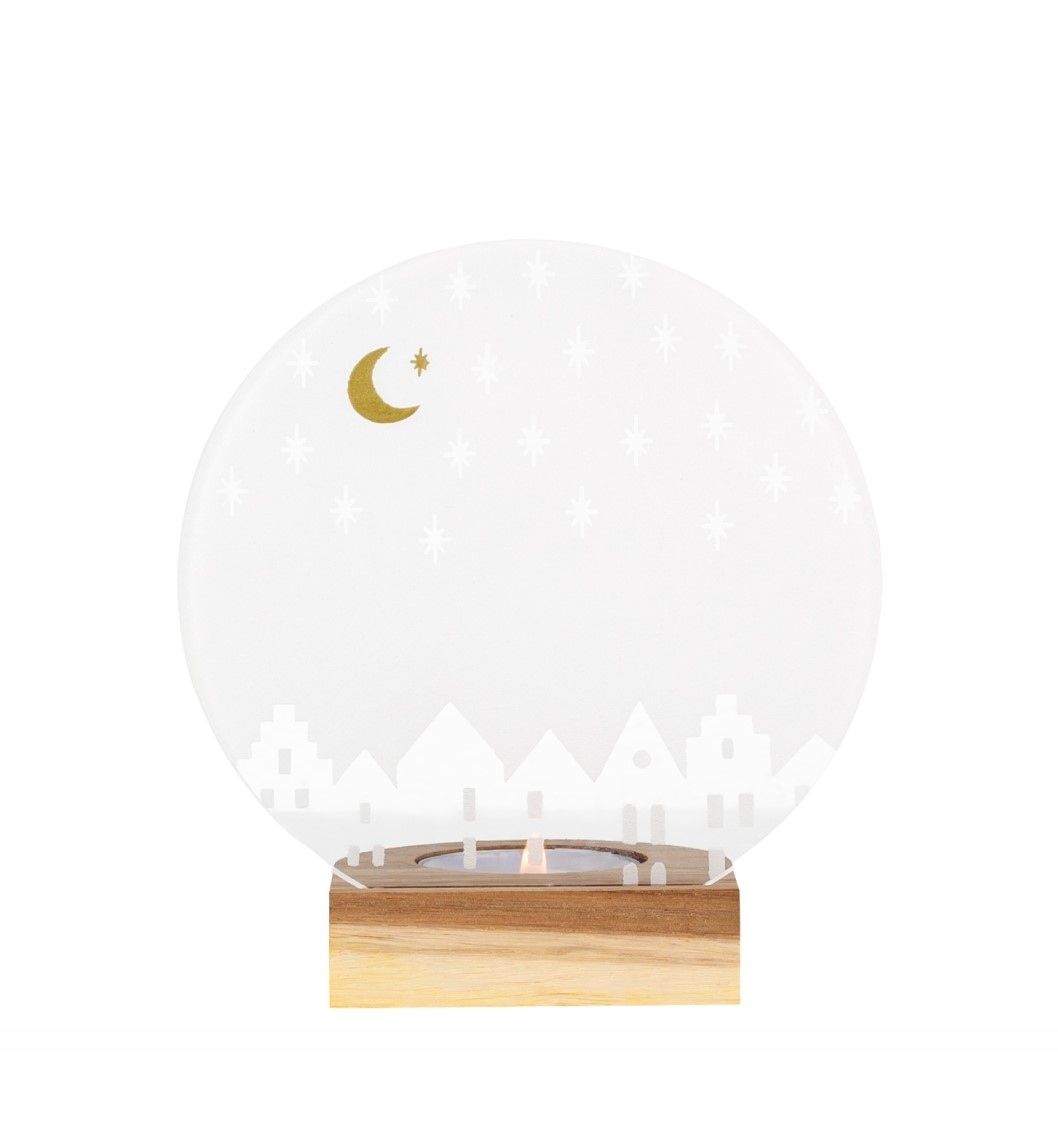 Rader Christmas Svícen Tealight Domečky