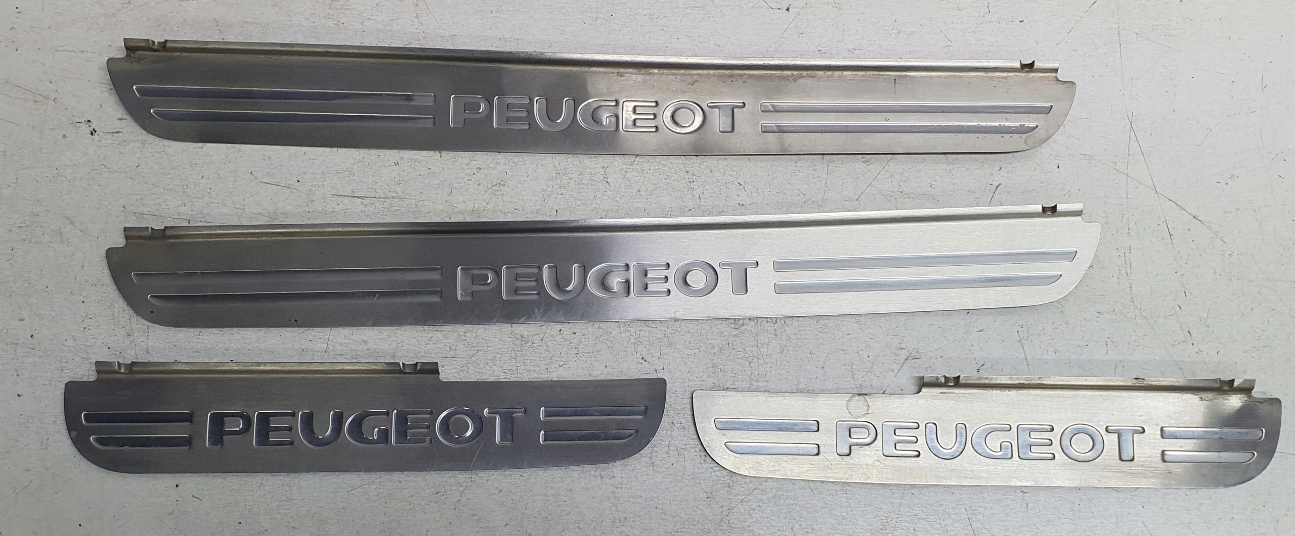 moulding threshold cap Peugeot 407 komplet