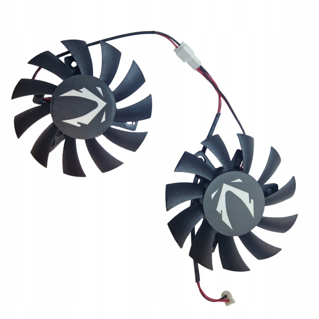 Wentylatory do Zotac GTX1050 GTX1660 GTX1650 Zestaw 65mm 2PIN
