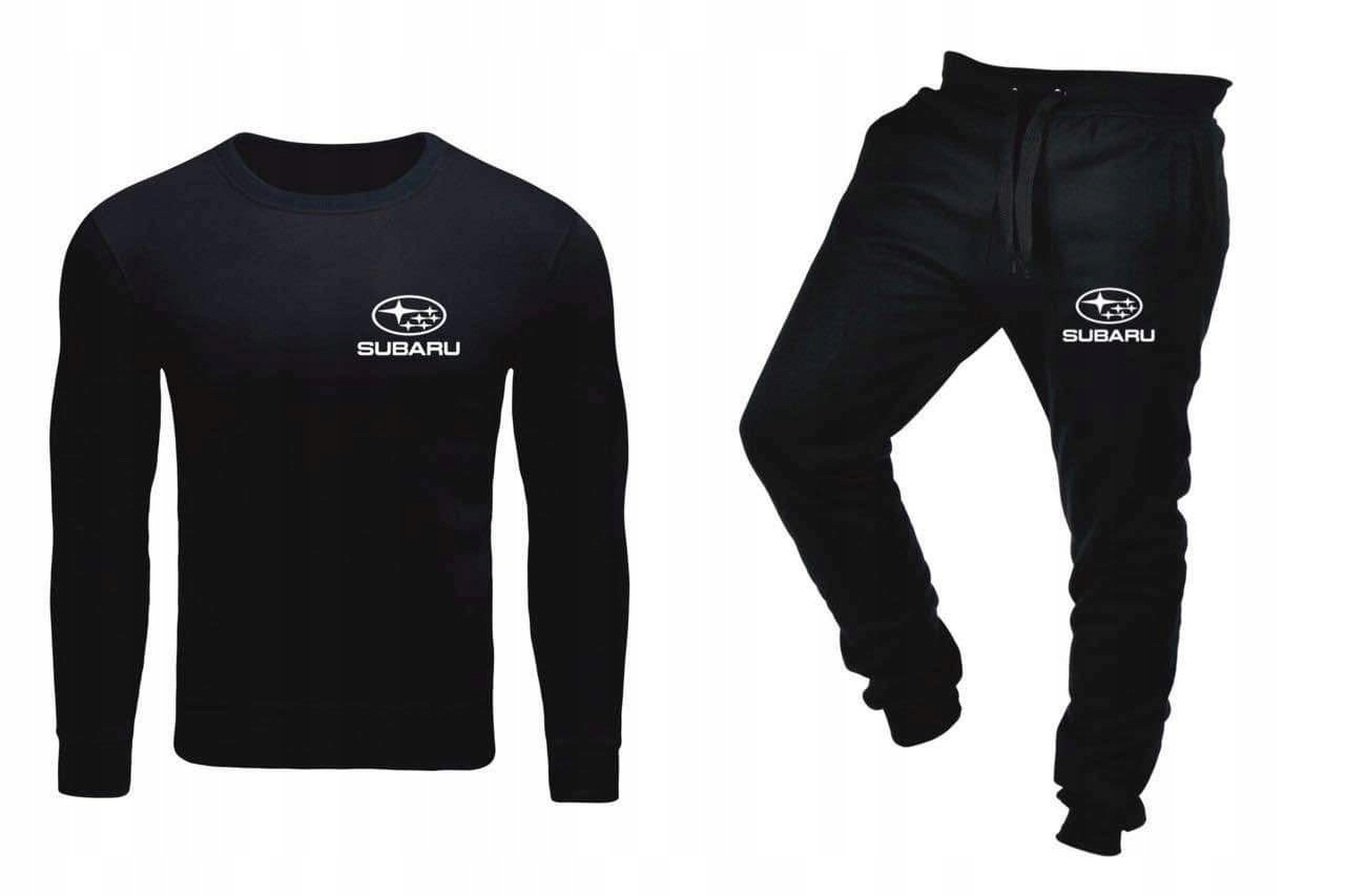 Pánská Tepláková Souprava Teplákovka Subaru Černá XL