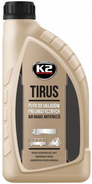 K2 TIRUS na zamarzanie hamulców pneumatycznych 1L Stan opakowania oryginalne