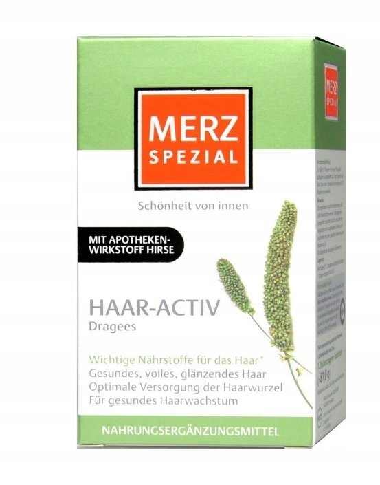 Merz Spezial Special Haar Activ 120szt Mocne Włosy HIT