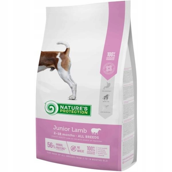 Levně Nature's Protection Dog Dry Junior Lamb 2 kg