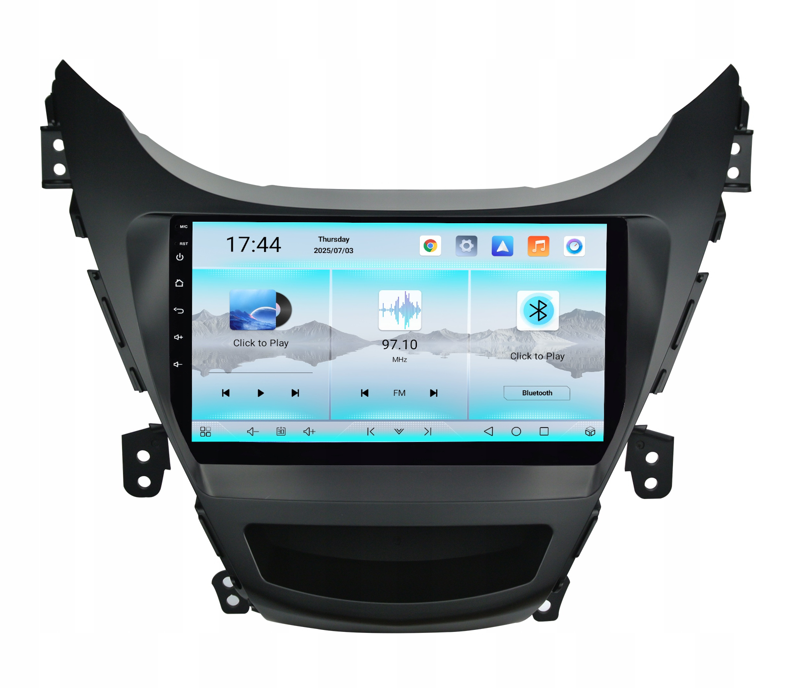 Radio Samochodowe z nawigacją dotykowe Android Hyundai Elantra 2011-2014