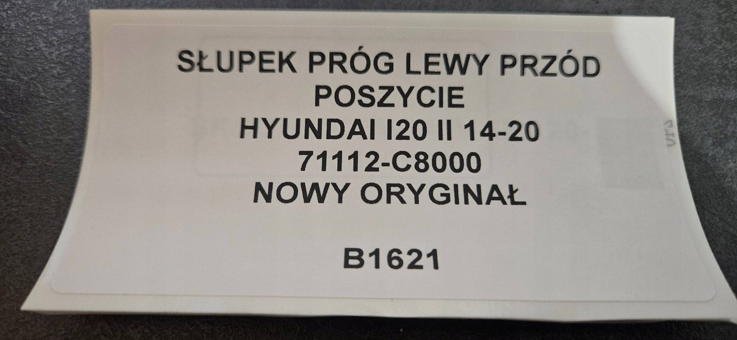 krytka prahová levá strana Hyundai i20 (GB IB) 71112C8000
