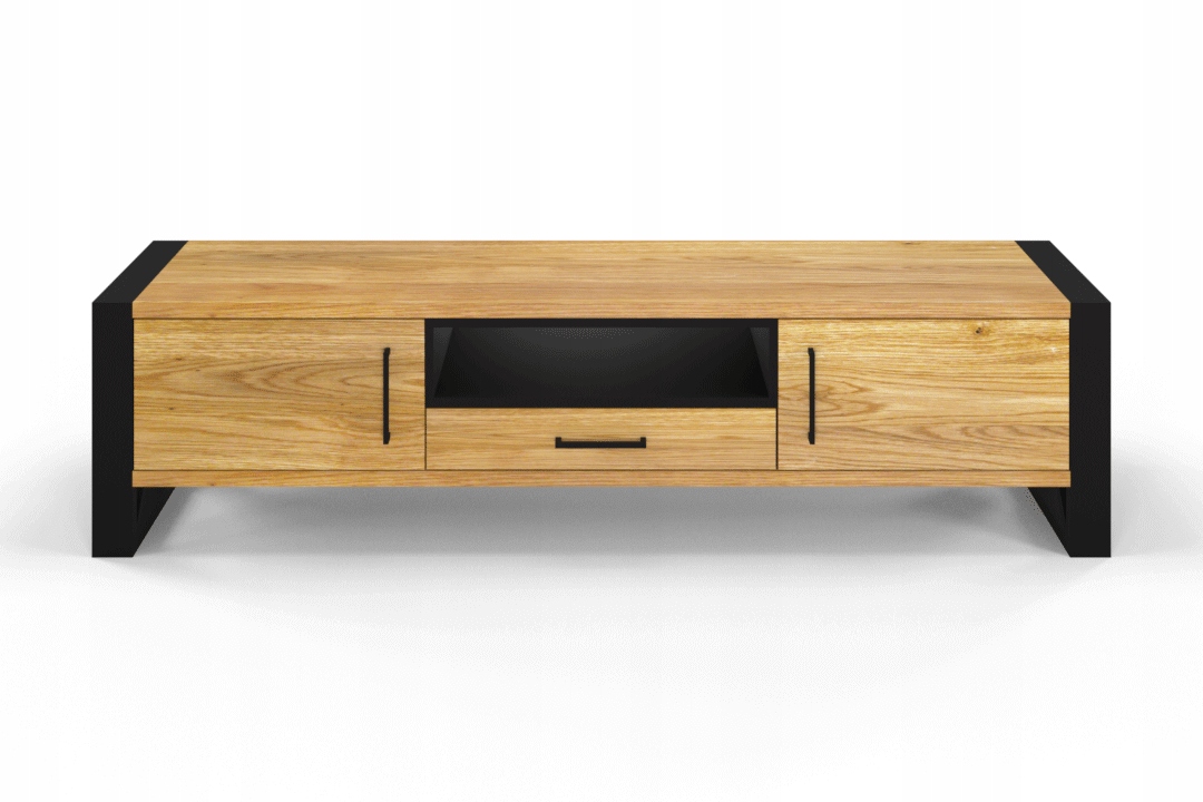 Шкаф RTV Loft дубовый Tobor 200/45/45 см