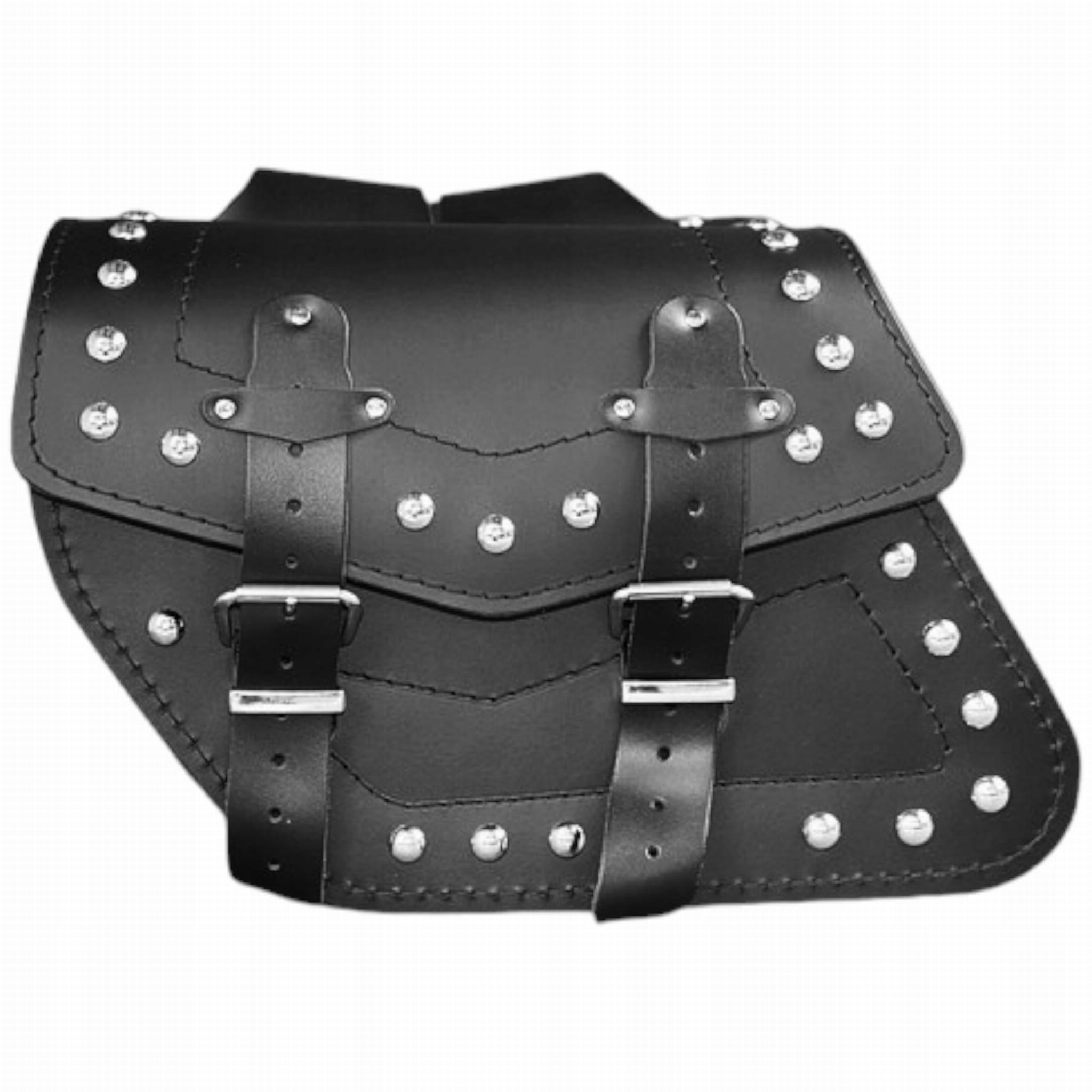 Kožené motocyklové tašky čierne 9L