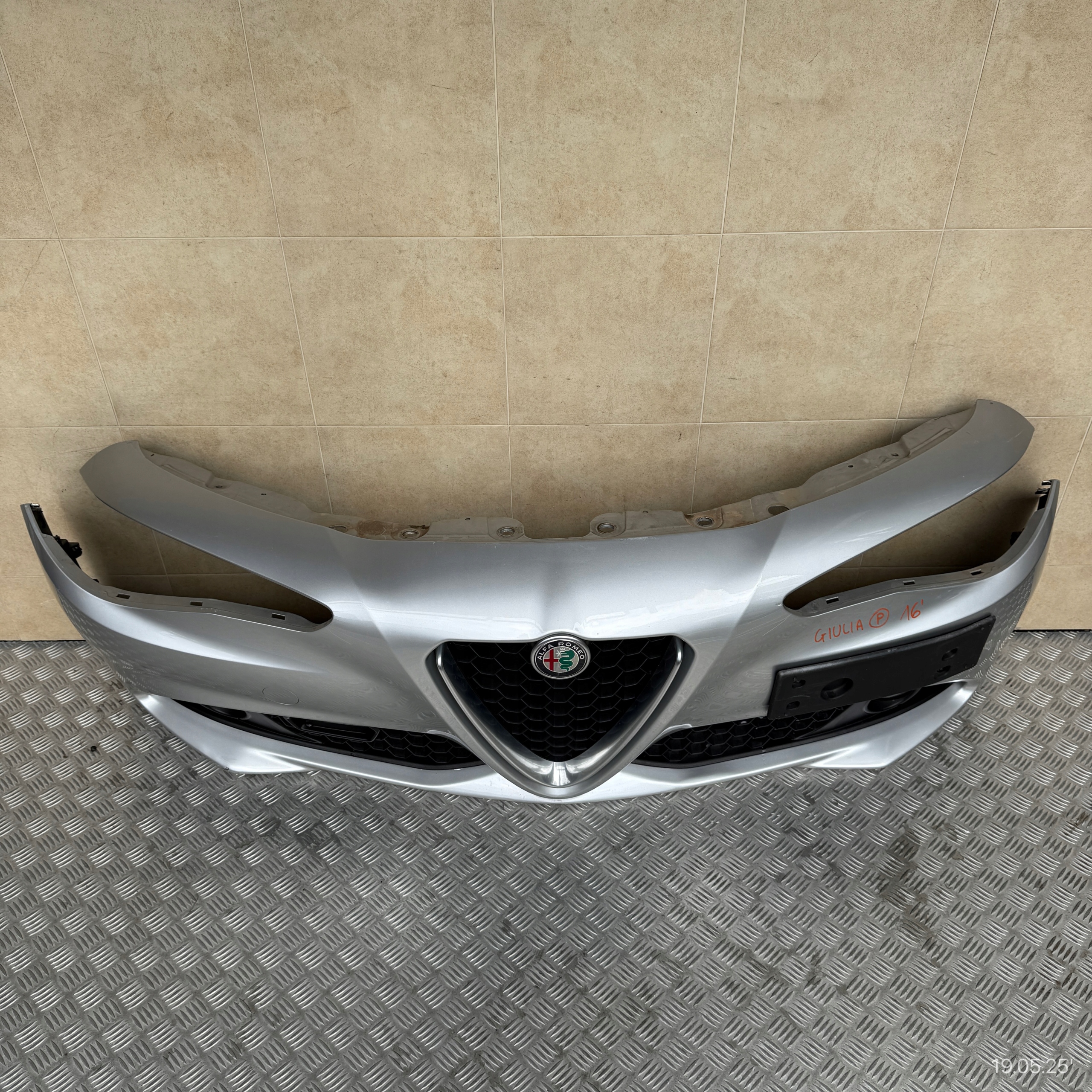 front bumper complete ALFA ROMEO GIULIA 2016 ROK