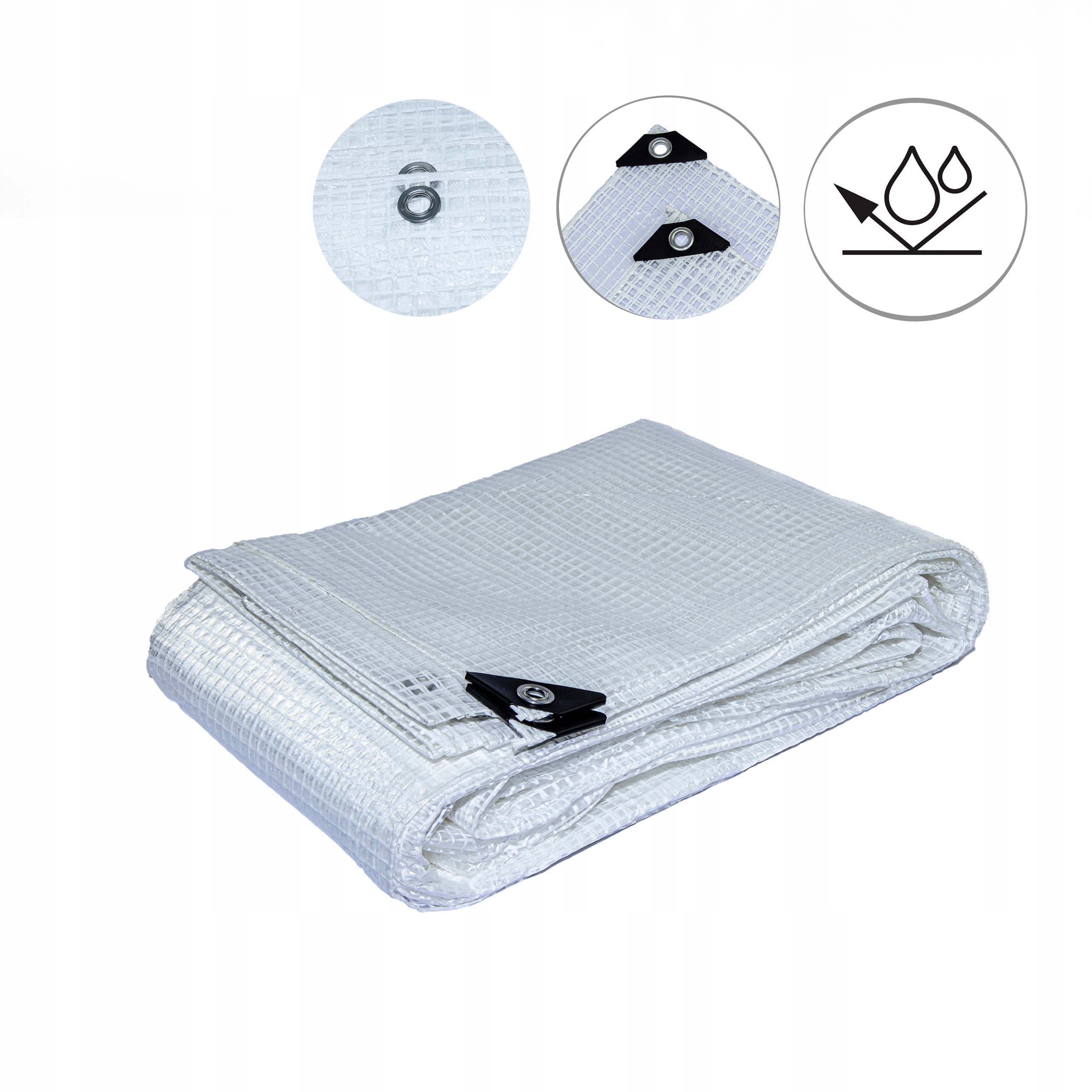 PLANDEKA PRZEŹROCZYSTA ZBROJONA MOCNA 2x3m +UV Kod producenta PLANDE-00133