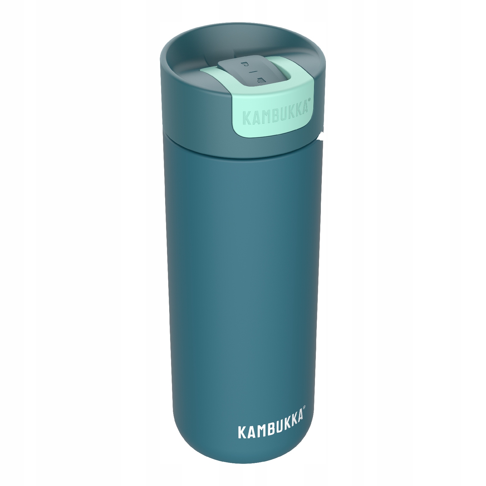 Termohrnek na kávu a čaj Kambukka Olympus 500 ml Peacock Blue