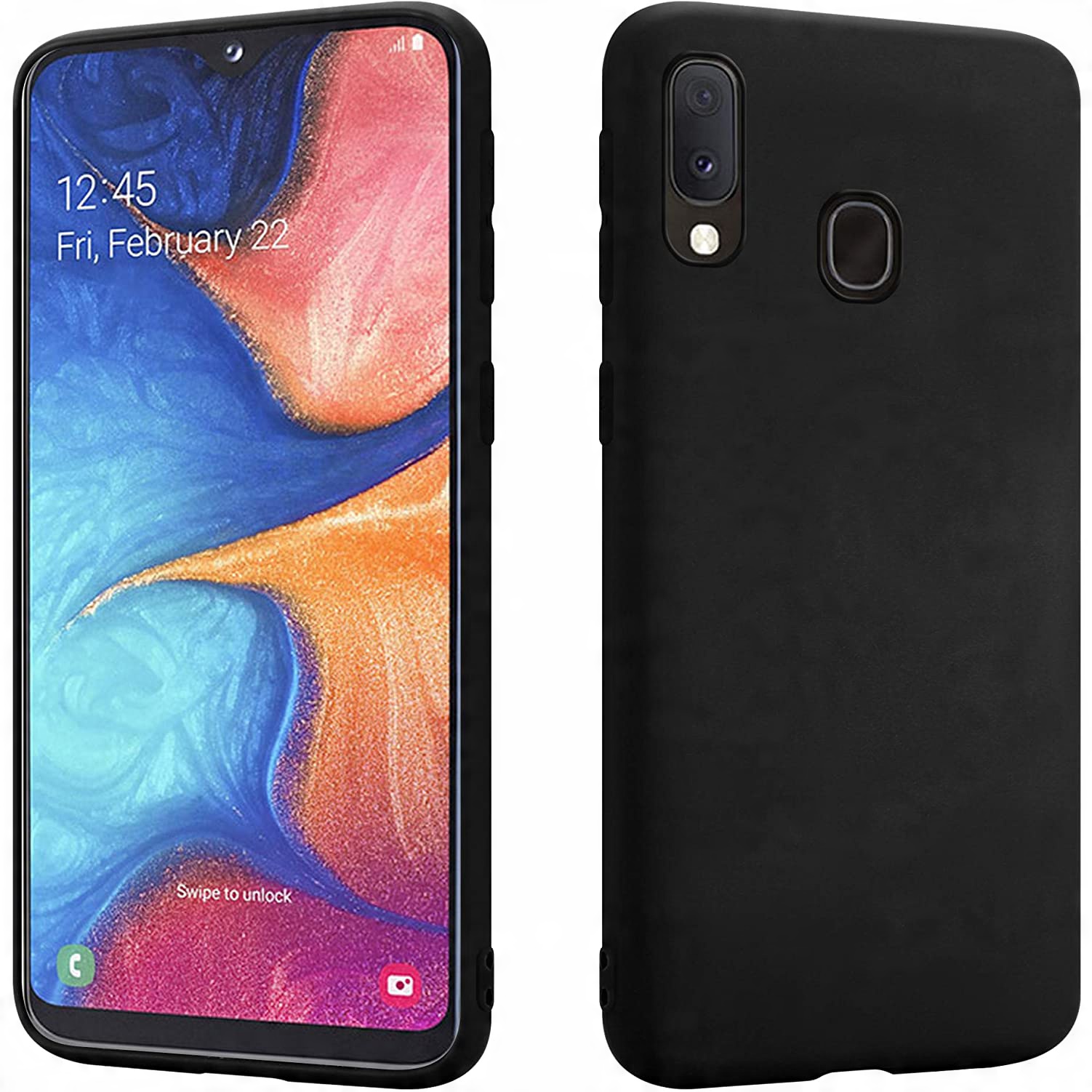

Etui Matowe Slim do Samsung Galaxy A20E +Szkło 9H